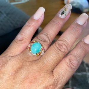 Genuine Morenci Turquoise Ring💍